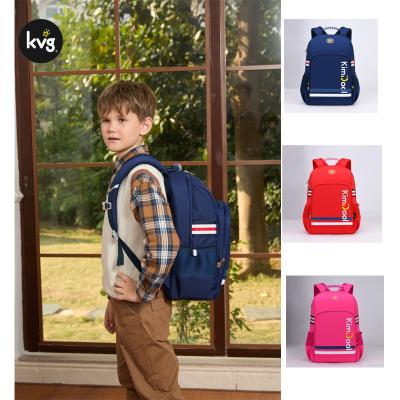 China Wholesale Price KVG Kindergarten Children Custom Waterproof Cute Cartoon Backpack Reflective School Bag for sale