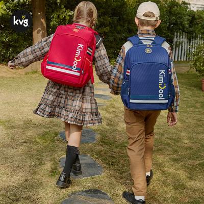 China Waterproof KVG Schools Bags Set Canvas School Students Bag Backpack For Girl And Boys for sale