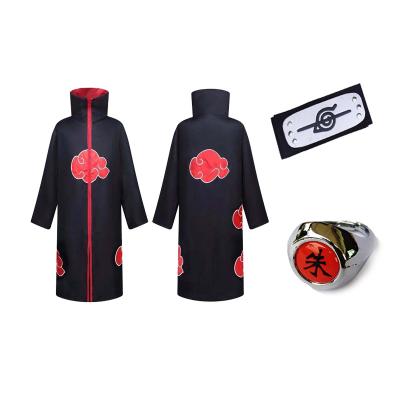 China Hot Sale Cosplay Cartoon Cosplay Clothes Uchiha Itachi Sasuke Akatsuki Japanese Cloak Anime Hatake Kakashi cosplay costume for sale