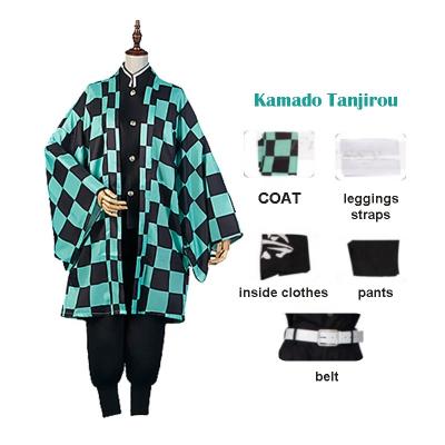 China High quality Japanese anime Kamado Tanjirou Nezuko Tomioka Giyuu Demon Slayer COAT Cosplay comics comic costumes cosplay clothes for sale