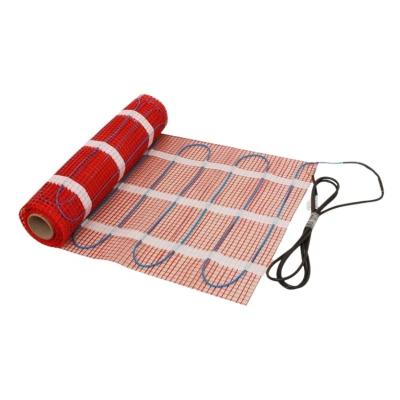 China 150w/m2 Double Conductor Modern Fiberglass Mesh Silicone Insulation Electric Underfloor Heating Mats for sale