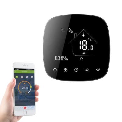 China Modern Tuya Wifi Smart Thermostat for Water Floor Heating Water Electric Gas Boiler with Alexa Google for sale