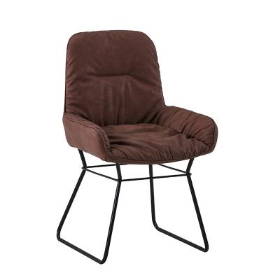 China Nordic good quality metal leg dining room furniture dining chair metal leg restaurant chairs reception chair for sale