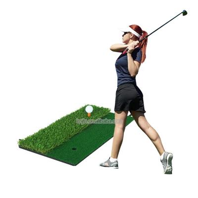 China EVA Anti-Slip High Elastic Bottom Grass Shorts Long Grass Golf Practice Mat Golf Hitting Mat for sale