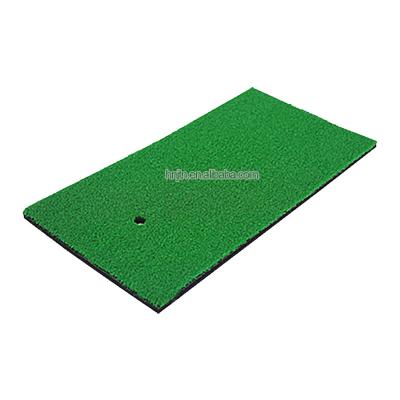 China Anti-Slip High Elastic EVA Bottom Turf Golf Hitting Mat Practice Indoor Golf Hitting Mat for sale