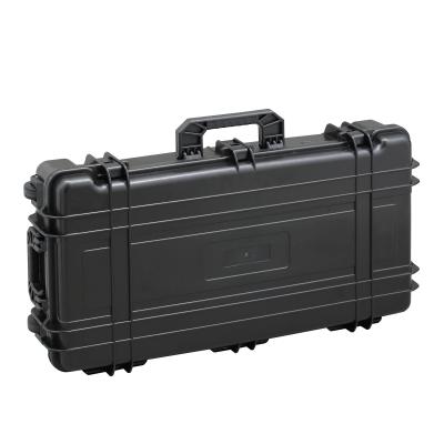 China High Impact Waterproof Shockproof Dustproof Plastic Trolley Gun Box For Military Shotgun for sale