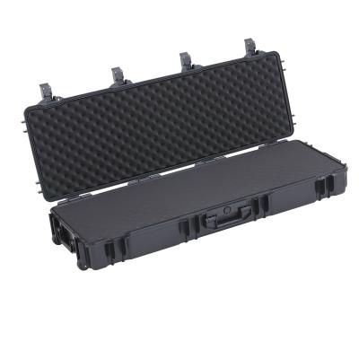 China Plastic Case Trolley Waterproof Shockproof Dustproof Hard Tool Cases For Equipment Military Electronic Device for sale