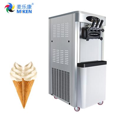 China Frozen Yogurt Soft Ice Cream Maker Stainless Steel Electric Devive For Commercial Usage for sale