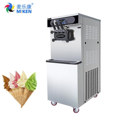 China MK-25FB 25L/H Floor standing hot sale commercial  soft ice cream machine ice cream cone maker machine factory for sale