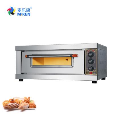 China MK-1D Commercial High Quality Pizza Oven Time Warm Interior Timer Bakery Oven Stainless Steel Electric Baking Ovens For Sale for sale