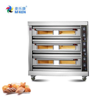 China 6 Plates Pizza Baking Oven Digital Timer Control Electric Interior Light Bake, TOAST for sale