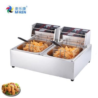 China Potato Chips Electric Deep Fryer Machine Long Service Life For Commercial, Household for sale