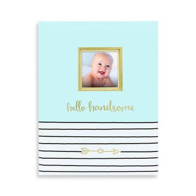 China Wholesale Custom Printed Self Adhesive Baby Gift Baby Growth Diary Milestone Book Diary Photo Album Photo Album First 5 Years Old for sale