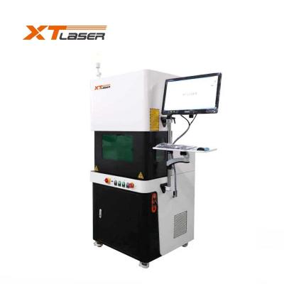 China Embedded Laser Fiber Laser Marking Machine Marking Metal In Jinan for sale