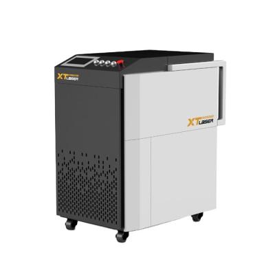 China Best Selling Carbon Steel XTLASER Model 200w Raycus Pulsed Fiber Laser Cleaning Machine For Paint Cleaning for sale