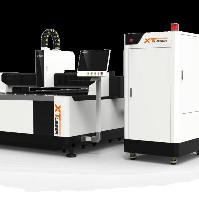 China Laser CUTTING XT 3mm Laser 1500W Fiber Laser Cutting Machine 5mm Steel 100000 Hours Fiber Laser Cutting Machine Europe for sale