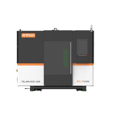 China Water Cooled SS, CS, Carbon Fiber Laser Tabletop Plate Laser Cutter 3kw 1530G XTLASER For Sale Raycus for sale