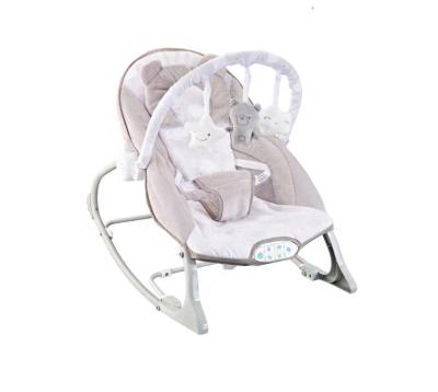 China New Modern 2 in 1 Electric Musical Infant to Toddler Rocker with Vibration Baby Sleep Plush Comfortable Rocking Chair for sale