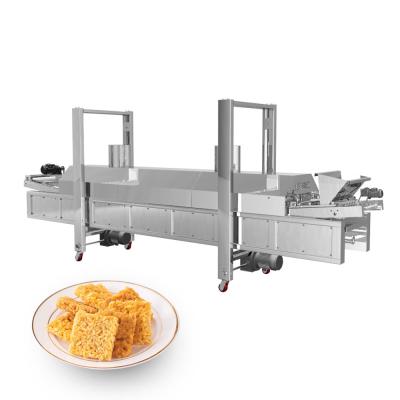 China Good price rice crust glutinous crisper machine low labor intensity puffed rice bar production line for sale