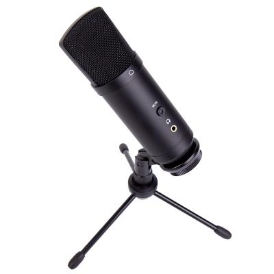 China Cardioid Microphone with Desktop Kit Recording USB Vlog Condenser Gaming Microphone for Podcast for sale