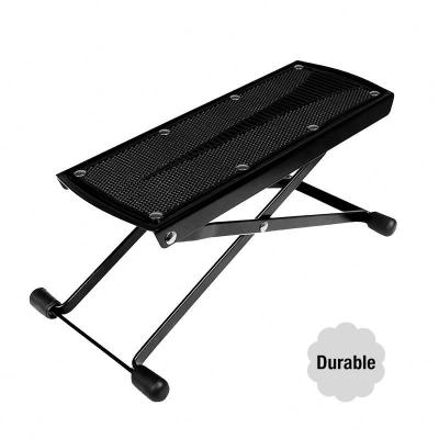 China Adjustable Musical Instruments OEM Durable Metal Guitar Foot Rest For Musician for sale