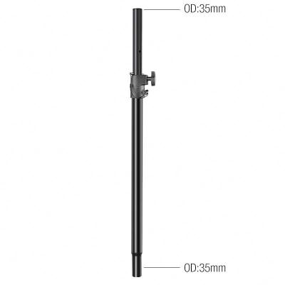 China Adjustable 12 35mm Professional Audio Professional 15 Inch Speaker Stand Pole For Subwoofer Mount for sale