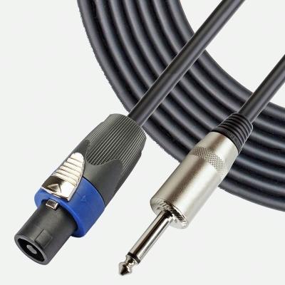 China Loud Loudspeaker OEM Factory OFC Professional Low Noise Loudspeaker Cable With Speakon for sale