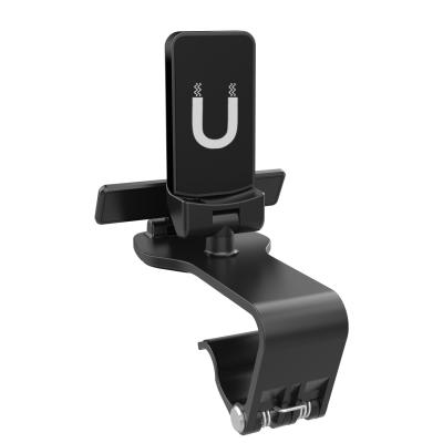 China Adjustable Universal Mount Holder Magnetic Dash Cell Phone Car Holder For Smart Phone In Car Bracket for sale