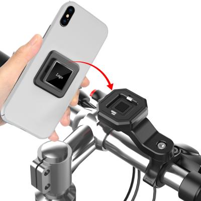 China Universal Adjustable Portable Motorcycle Phone Holder Grip Mount Bicycle Bicycle Anti Fall Cycling Adjustable Support Handlebar Mount Bracket for sale