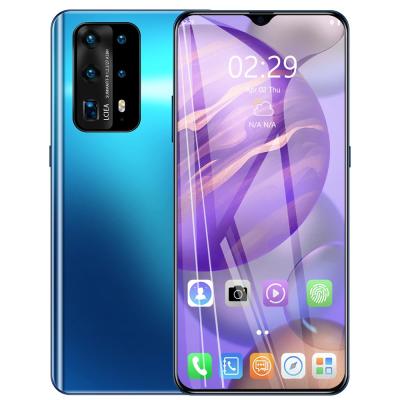 China Dual SIM Card P50 Pro3G WCDMA Dual Sim Face ID Fingerprint Quad Core Android 6.3 Waterdrop Display Camera Smartphone 1G 16G Two Phone for sale