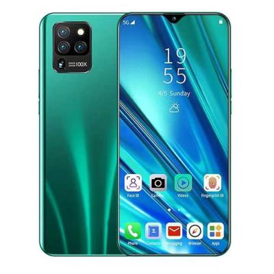 China Dual SIM Card S30 Pro 1G 16G T Dual Cameras 6.3inch Waterdrop Rear Display Smartphone Face ID Fingerprint Quad Core Mobile Phones for sale