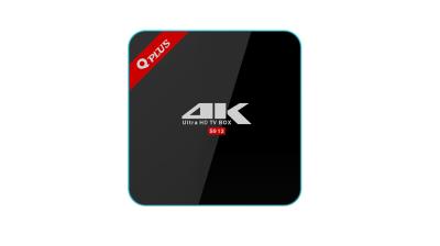 China Q Plus Android TV Box Quad Core 2GB Ram 16GB Amlogic S912 WiFi Android 7.1 for sale