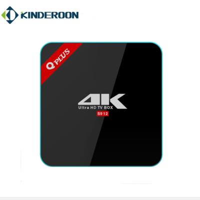 China Q Plus Android TV Box Quad Core 2GB Ram Dual Band WIFI Android 7.1 HD Player for sale