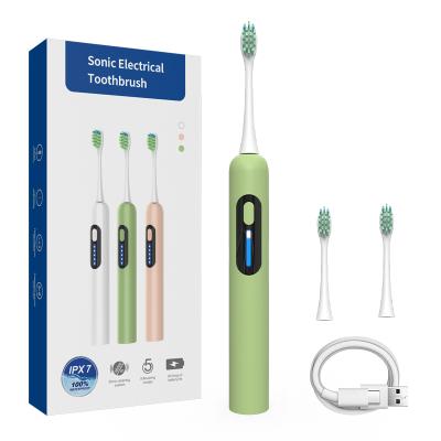 China 2021 New PP Travel Portable Refilling Electric Easy Carry Waterproof Sonic Electric Toothbrush for sale