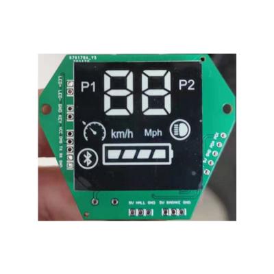 China Pedelec & Most Popular Electric Scooter Pedelec Electric Scooter Speed ​​Meter Display Screen for sale