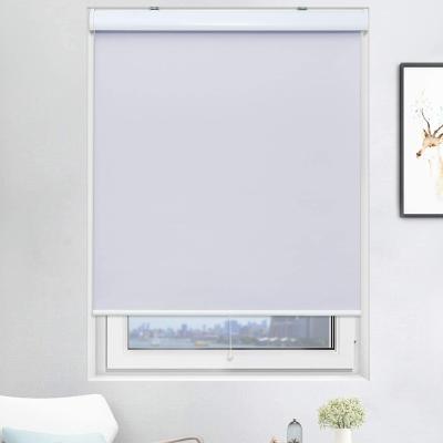 China 100% Minimalist Blackout Roller Shade, Window Blind With Thermal Insulated, UV Protection Fabric for sale