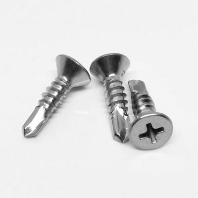 China Pan Stainless Steel Cross Recessed Truss Self Tapping Self Head Drilling Shank Screw for sale