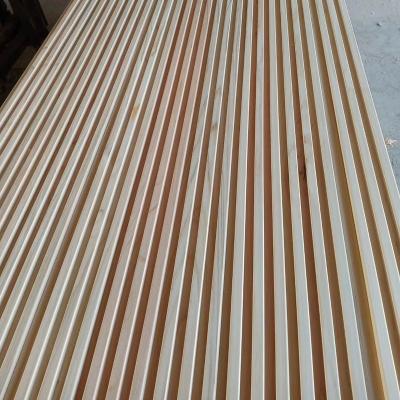 China Tropical Solid Wood Grating Wall Panel for sale