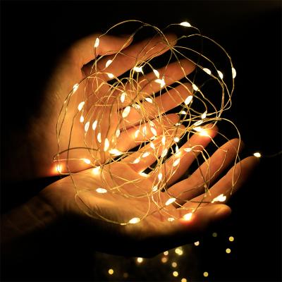 China String Lights USB Powered Christmas String Light Wedding Decoration Party Copper Wire Led String Lights for sale