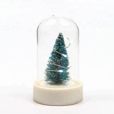 China Glass On/Flash/Timer LED Christmas Tree Regular Artificial Decorative Light For Bottle for sale