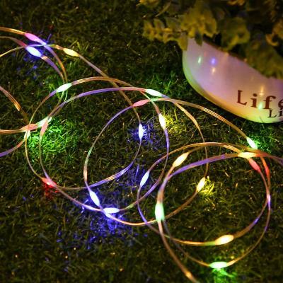 China Hot Selling USB Connector Battery Cable Waterproof RGB Remote Controller Fairy String Lights 5*10*12cm for sale