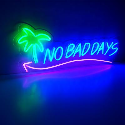 China Small High Brightness Flash Theme Park Flash Outdoor DIY LED Acrylic LOGO Neon Sign Holder Letters Open Words for sale