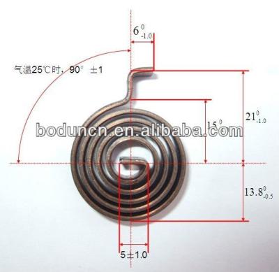 China As Thickness 0.3mm Switch Thermometer Coil for sale