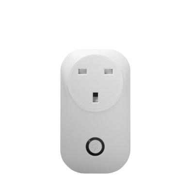 China Residential/Multi-Purpose Control Smart Metric Power Voice Sync Socket Wall Outlet Wifi Switch Regulator Plug for sale