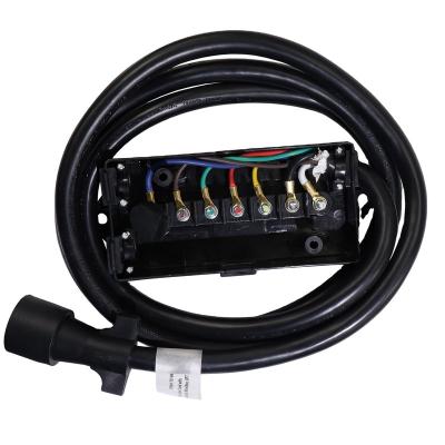 China New Home Appliance US Seven-Care Area Cords 8FT Home Car With Junction Box Power Cable for sale