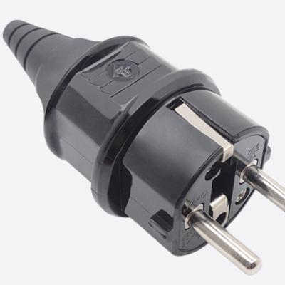 China Residential/general purpose electrical outlet, rewireable socketEuropean standard 16A power cord, waterproof IP 44. using industry for sale