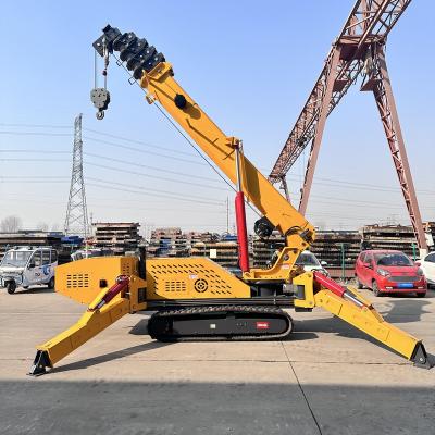 China Other Folding Portable Hydraulic Spider Crane Promotional Construction 1.2 3 5 8 10 12 Ton Mini Spider Crane for sale