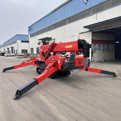 China Other Various Models Spider Cranes With 3t 5t 8t 12 Ton Municipal Building Construction Lifting Spider Cranes 360 Degree for sale