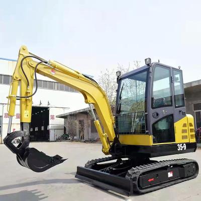 China Farms Mini Excavators 2 Ton Digger Cab Standard Digger For Sale Cheap Mini Excavator 2.5 Ton Free After-Sale Service for sale