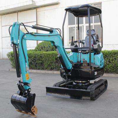 China Small Engine Digger Ce /epa/euro 5 Farms Mini Excavators Hyundai Used Kubota /yanmar Compact Mini Excavators 1 Ton Prices for sale